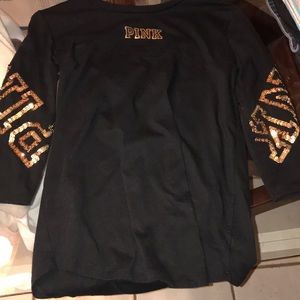 PINK LONG SLEEVE TEE-SHIRT🍯